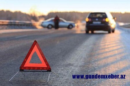 Şəkidə dəhşətli yol qəzası, sürücü öldü, 5 nəfər ağır yaralandı