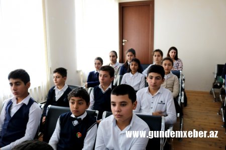 “Yol hərəkəti qaydaları və nəqliyyat mədəniyyəti” adlı tədbir keçirildi - FOTOLAR
