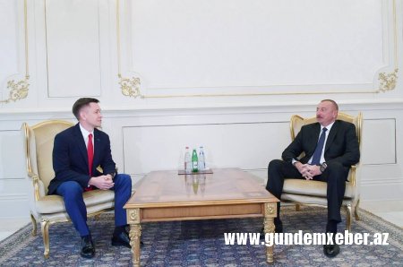 Prezident İlham Əliyev Rusiyanın rəqəmsal inkişaf, rabitə və kütləvi media nazirini qəbul edib - YENİLƏNİB
