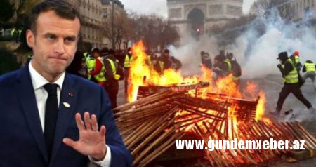 Prezident xalqdan üzr istəyəcək, vergiləri kəskin azaldacaq -Makron etirazçıların tələbləri ilə razılaşdı