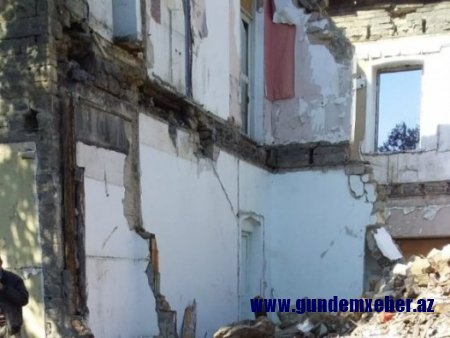 Bakıda keçmiş icra başçısının şirkəti binanı söküb “aradan çıxdı”, cinayət işi qaldırıldı - FOTO/VIDEO