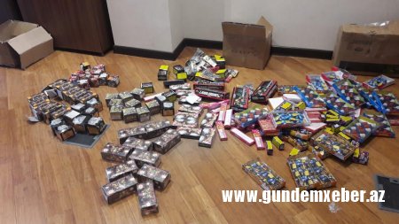 “Sədərək”dəki mağazalardan 14 minə yaxın partlayıcı vasitələr müsadirə olunub
