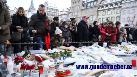 Strasburqda hücum qurbanlarının xatirəsi anılıb