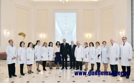 Dövlət başçısı: “İnsanların sağlamlığı bizim üçün ən əsas vəzifədir”