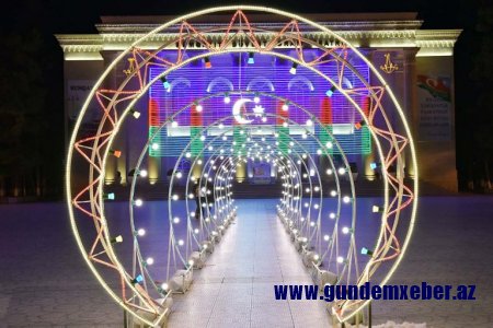Sumqayıtın Yeni il hazırlığından REPORTAJ