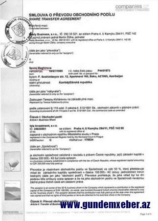 Hüseynqulu Bağırovun Avropadakı ailə biznesi - Fotofakt 