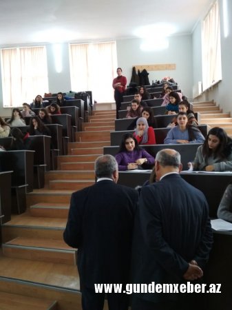 SDU-da "Açıq qapı" günü keçirildi  - FOTOLAR 