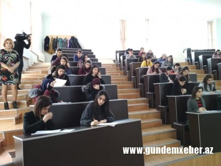 SDU-da "Açıq qapı" günü keçirildi  - FOTOLAR 