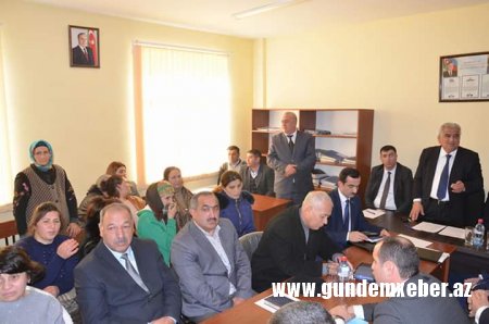 Icra başçısı sakinlərlə növbəti görüşünü keçirdi -FOTOLAR