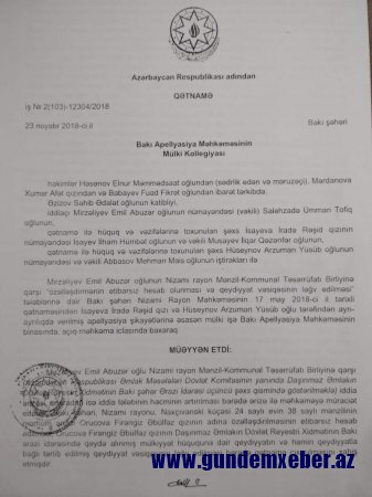 1-ci qrup əlilin evi zəbt olundu- PREZİDENTƏ MÜRACİƏT (FOTO VİDEO)