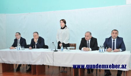 İradə Gülməmmədova Görədil kəndidə növbəti səyyar qəbul keçirdi-Foto