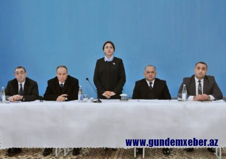 İradə Gülməmmədova Güzdək qəsəbəsində səyyar qəbul keçirdi