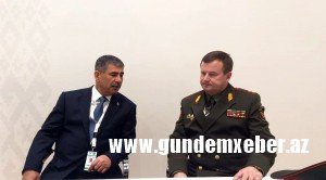 Azərbaycan və Belarus müdafiə nazirləri görüşüb