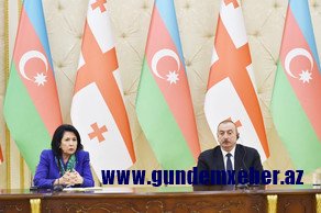 Dövlət başçısı: "Azərbaycanda yaşayan gürcülər və Gürcüstanda yaşayan azərbaycanlılar əlaqələrimizin inkişafı üçün çox önəmli rol oynayırlar"