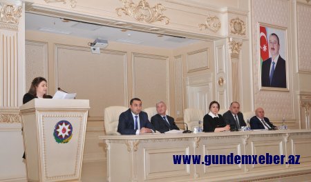 Abşeronda hesabat iclası keçirildi -FOTOLAR