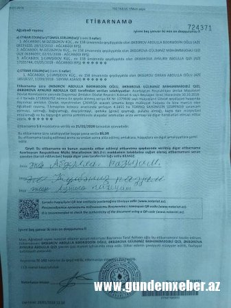 Ağcabədidə Ceyhun Bayramovun işçisi 8 yaşlı Orxanı qəyyumluğa necə verir?-FOTO VİDEO 