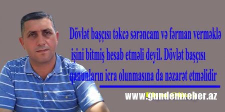 "Məcburi köçkün olan şəhid ailələri süründürməçiliyə salınır" - Elşən Əlisoy