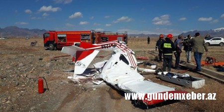 İranda təyyarə qəzaya uğrayb, iki nəfər ölüb