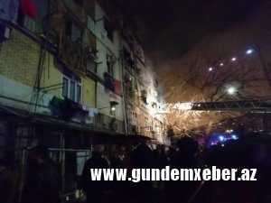 Bakıda yataqxanada yanğın: ölənlər və xəsarət alanlar var