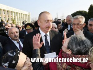 İlham Əliyev Ağsuda şikayətləri şəxsən qəbul edir
