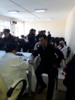 Polislər yaşatmaq üçün qan verdilər