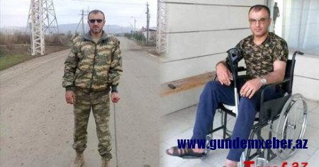 "Maşınımı, evimi satıb müalicəmə xərcləmişəm" - Aprel döyüşlərinin iştirakçısının HARAYI