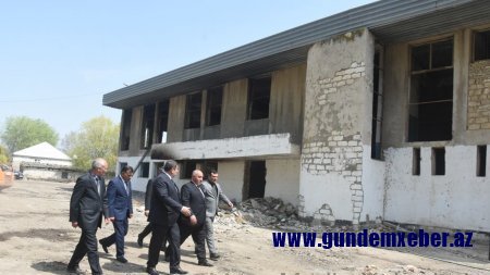 Ağstafa rayon İcra hakimiyyətinin başçısı Nizaməddin Quliyev Tatlı və Köhnəqışlaq kəndlərində oldu 