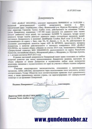 Deputatın Qazaxıstandakı  iri kombinatı ifşa olundu-FOTO FAKT