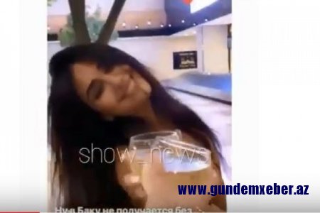 Pərvinin aeroportda sərxoş VİDEOSU YAYILDI