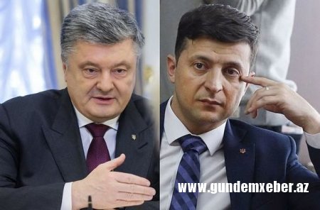 Zelenski Poroşenkonun əlinin kəsilməli olduğunu söylədi