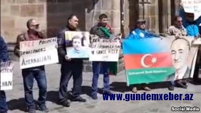 Nürnberqdə Azərbaycandakı siyasi məhbuslara azadlıq tələb edilib