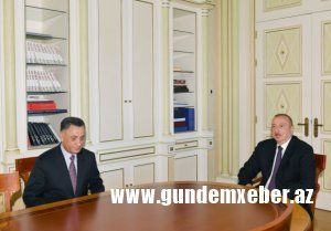 İlham Əliyev Ramil Usubovu qəbul etdi
