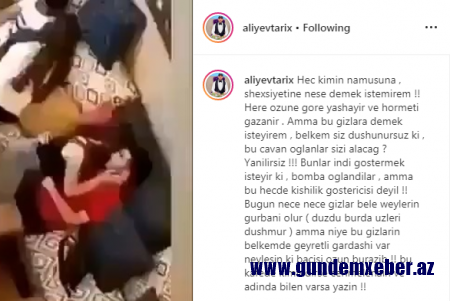Bakının məşhur restoranında qızla oğlan SEVİŞDİ:həmin kadrlar - 18+