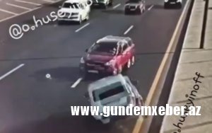 Dünya çempionu Fərhad Poladovun törətdiyi qəzanın videogörüntüləri yayıldı