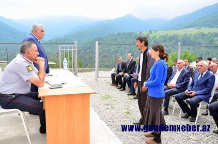 İcra Başçısı vətəndaşların növbəti səyyar qəbulunu keçirib - FOTOLAR