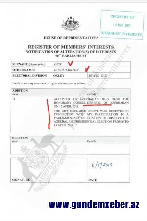 Xanlar Fətiyev Avstraliyalı deputatları necə tora salıb? - FOTOLAR
