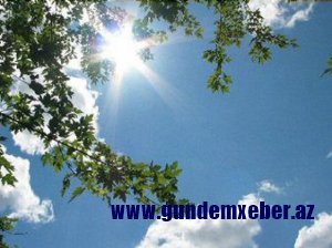 Avqustda hava necə olacaq? - PROQNOZ