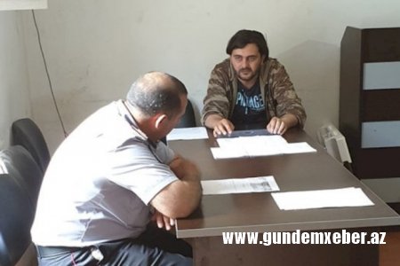 General jurnalisti cərimələtdi: 200 manat