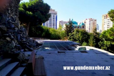 Prezidentin tapşırığı ilə tikilən parkdan şok görüntülər - Fotolar
