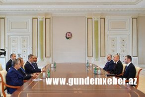 Prezident İlham Əliyev türkdilli dövlətlərin xüsusi xidmət orqanlarının rəhbərlərini qəbul edib