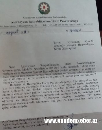 İŞGƏNCƏ İLƏ ÖLDÜRÜLƏN HƏRBİÇİNİN XANIMINDAN ŞOK SÖZLƏR: "Hospitalda tibb bacısı dedi ki, lüt gətirmişdilər..."
