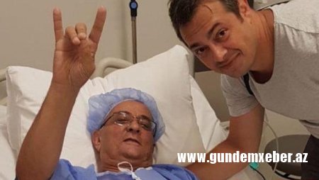 İsgəndər Həmidov ürək əməliyyatından çıxdı – “Gülhanə”dən FOTO
