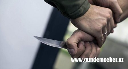 Saatlıda 29 yaşlı kişi bıçaqlandı