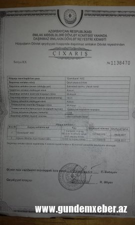 Əmlak komitəsindən növbəti ƏMLAK ÖZBAŞINALIĞI - FOTOLAR 
