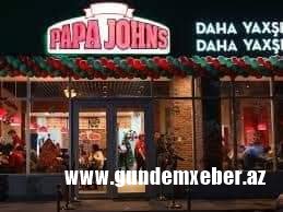 ƏBÜLFƏZİN OĞLUNUN PAPA JOHN'S-u - FOTOLAR