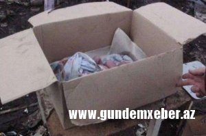 Qutunun içərisində yenidoğulmuş körpə tapıldı