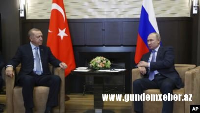 Ərdoğan Putinlə görüşüb