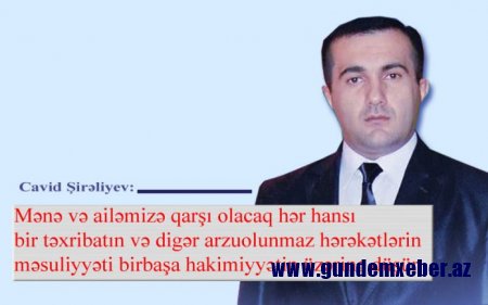 “Məni mövqeyimdən çəkindirmək üçün təzyiq vasitələrindən istifadə edirlər” -Jurnalist