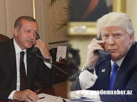 Ərdoğan və Tramp telefonda danışdı