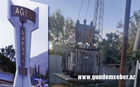 Ağsuda üstü açıq transformator sakinlərə təhlükə yaradır -ŞİKAYƏT